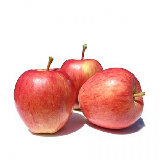 Imported red apple